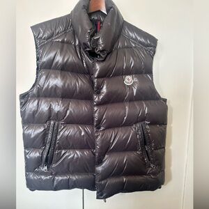 Moncler Men's slate grey Puffer Vest